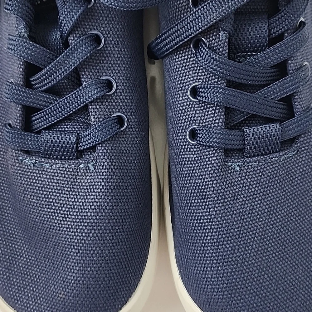 NOBULL Canvas Unisex Trainer Sneakers Navy - Picture 14 of 16